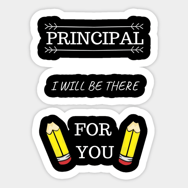 Best Gift Idea for School Principal on Birthday Sticker by MadArting1557